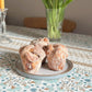 Cinnamon Knot Bun, dusted with cinnamon sugar